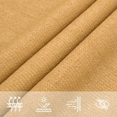 Żagiel przeciwsłoneczny, 160 g/m?, piaskowy, 2x4 m, HDPE