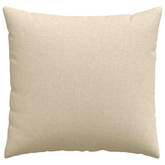 Poduszki na sofę 2 pcs Kremowy 45 x 45 cm tkanina
