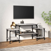 vidaXL Szafka pod TV, szary dąb sonoma, 117x35x52 cm