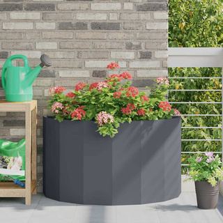 Donica Antracyt 90 x 45 x 50 cm Stal