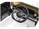 Samochód na akumulator Mercedes G500 Światla LED MP3 Pilot  biały