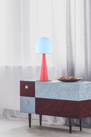 Lampka nocna Visby Ledea metalowa nowoczesna E27 lampka stołowa