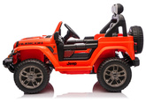Pojazd Na Akumulator Jeep Rubicon 4x4 DK-JWR556 4x200W 24V Pomarańczowy