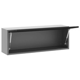 Szafka na narzędzia Czarny i szary 100 x 25 x 35 cm Stal