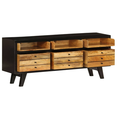vidaXL Szafka pod telewizor z litego drewna mango, 120 x 30 x 50 cm