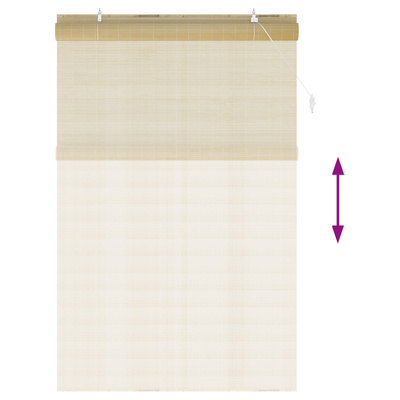 Roleta naturalny 160 x 220 cm Bambus