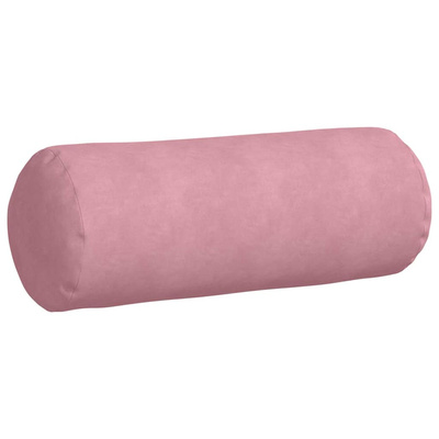 Poduszki Wałkowe 2 pcs Różowy ? 25 x 70 cm Tkanina sztruksowa