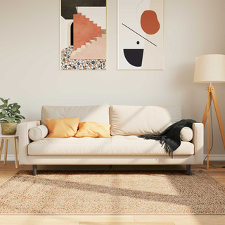 Chodnik dywanowy MARSA Żółty 120 x 170 cm Poliester i PVC