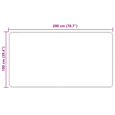 Chodnik dywanowy MARSA Wielokolorowe 100 x 200 cm