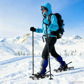 3 w 1 Rakiety śnieżne Srebrny i czarny 63 x 21 cm