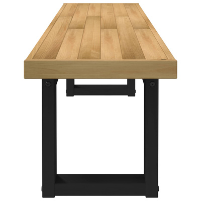 Ławka jadalniana NOAIN 160 x 41 x 45 cm Lite drewno sosnowe