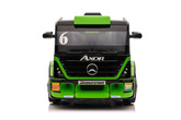 Auto Na Akumulator Mercedes + Naczepa XMX622B  Zielony LCD