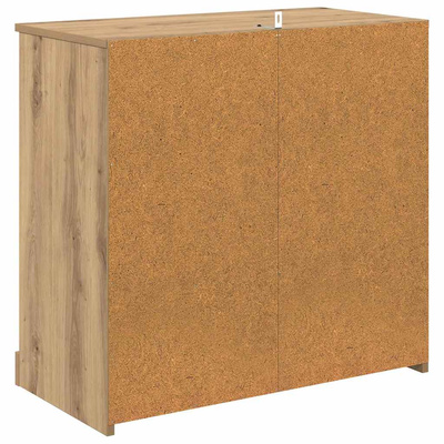 Komody 2 szt. Dąb rzemieślniczy 70 x 35,5 x 67,5 cm