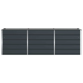 Donica Antracyt 240 x 80 x 75 cm Stal