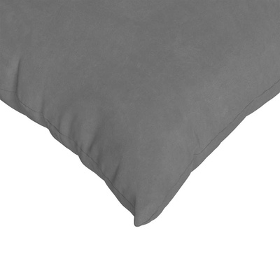 Poduszki na sofę 2 pcs Ciemnoszary 80 x 80 cm tkanina