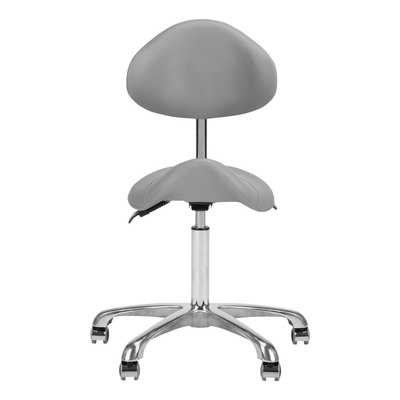 Taboret kosmetyczny 1004 Giovanni szary 141631