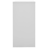 Szafki zamykane, 5 szt., jasnoszaro-zielone, 90x45x92,5 cm