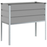 Donica Jasnoszary 100 x 45 x 90 cm Stal Galwanizowana