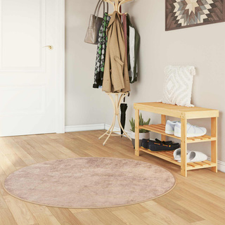 Chodnik dywanowy MARSA piaskowy 120 x 120 cm Poliester i PVC