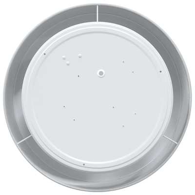 Lampa Sufitowa Z reflektorami Szary 30 x 30 x 13,5 cm tkanina