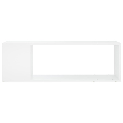 vidaXL Szafka pod TV, biała, 100x24x32 cm, materiał drewnopochodny