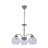 baida lampa wisząca satynowa klosz matowo transparentny 33-16409