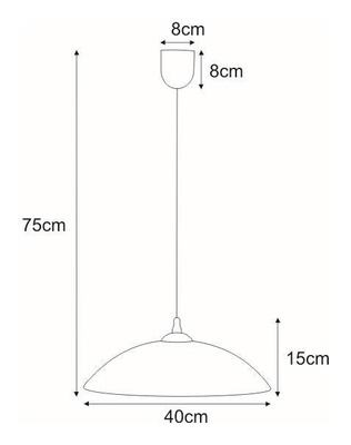 Lampa wisząca K-3511 z serii UFO KAJA