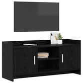 Szafka pod telewizor 102 x 33 x 47 cm Czarny dąb
