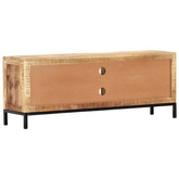 vidaXL Szafka pod TV, 118x30x45 cm, lite drewno mango