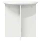 Stojak na rośliny 2 pcs Biały ?40 x 40 cm Drewno inżynieryjne