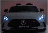Auto Na Akumulator Mercedes GT63 AMG DKGT63 24V LCD Lakierowany Jasno Szary