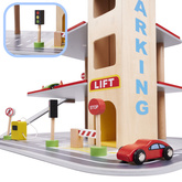 Parking drewniany garaż LULILO BENINO piętrowy