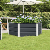 Donica Antracyt 129 x 129 x 45 cm Stal