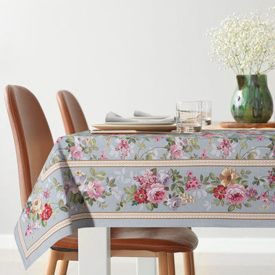 Obrus popielaty 140x180