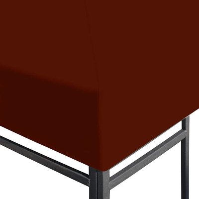 Zadaszenie do altany, 310 g/m?, 3x4 m, terakotowe