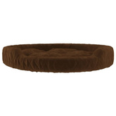 vidaXL Legowisko dla psa, brązowe, 70x55x23 cm, pluszowe