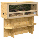 Terrarium brązowy 100 x 40 x 90 cm OSB