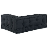 Poduszka do sofy paletowej 3 pcs antracytowy 120 x 80 x 38 cm