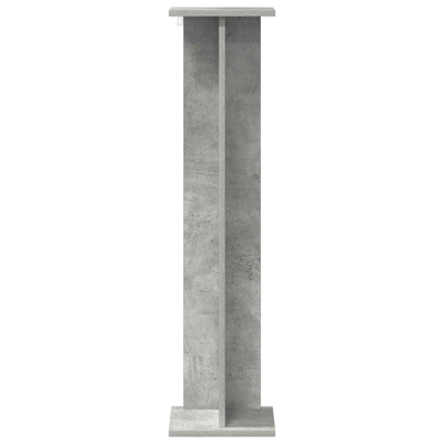 Stojak na rośliny 2 pcs Betonowy Szary 25 x 25,5 x 100,5 cm
