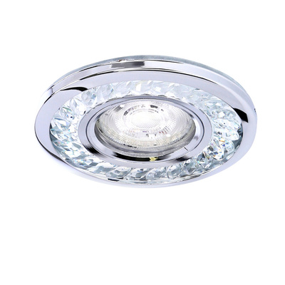 Oprawa stropowa okrągła chrom oczko 50W + LED SMD SK-92 2268705