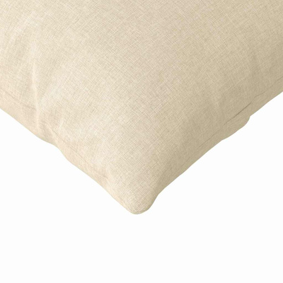Poduszki na sofę 2 pcs Kremowy 120 x 40 cm tkanina