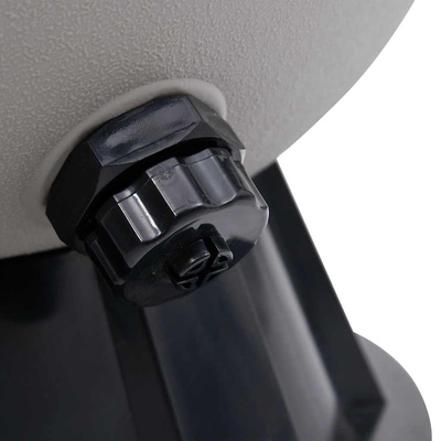 Piaskowy filtr basenowy, boczny montaż, zawór 6-drożny, szary