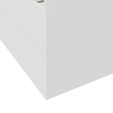 Rama łóżka z przechowywaniem z szufladą Biały 80 x 200 cm