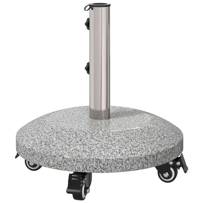 Podstawa parasola Granite z kółkami do słupka 4-5 cm 27.2 kg