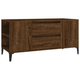 Szafka pod TV, brązowy dąb, 102x44,5x50 cm vidaXL