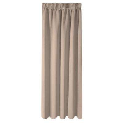 Zasłona Logan beżowa 135x270