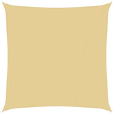 Żagiel przeciwsłoneczny, piaskowy, 2x2 m, 100% poliester