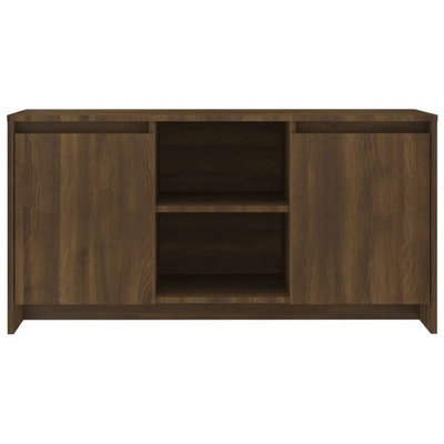 vidaXL Szafka pod TV, brązowy dąb, 102x37,5x52,5 cm