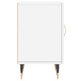 vidaXL Szafka pod TV, biała, 150x30x50 cm, materiał drewnopochodny wariant 7