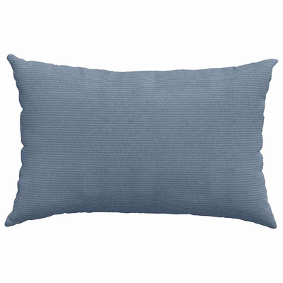 Poduszki na sofę 2 pcs Niebieski 60 x 40 cm Tkanina sztruksowa